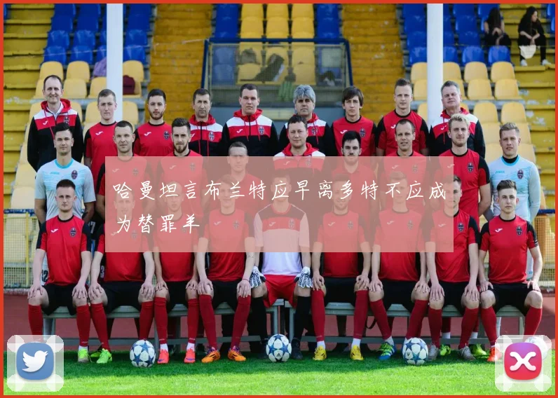 哈曼坦言布兰特应早离多特不应成为替罪羊